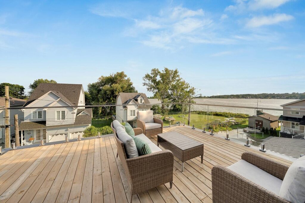 terrace view from the Rental house in GTA provide by unique home